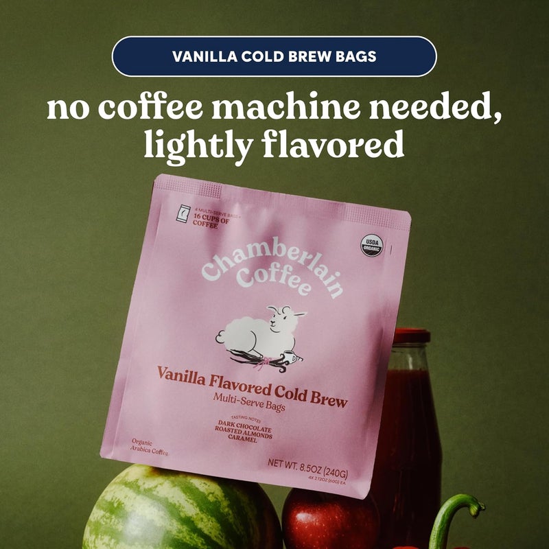 Chamberlain Coffee Fluffy Lamb Vanilla Cold Brew Bags - Image 3